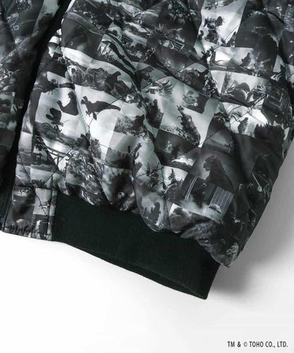 【哥斯拉】夜光刺繡可雙面穿夾克（成人尺碼）