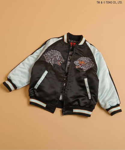 【哥斯拉】夜光刺繡可雙面穿夾克（兒童尺碼）