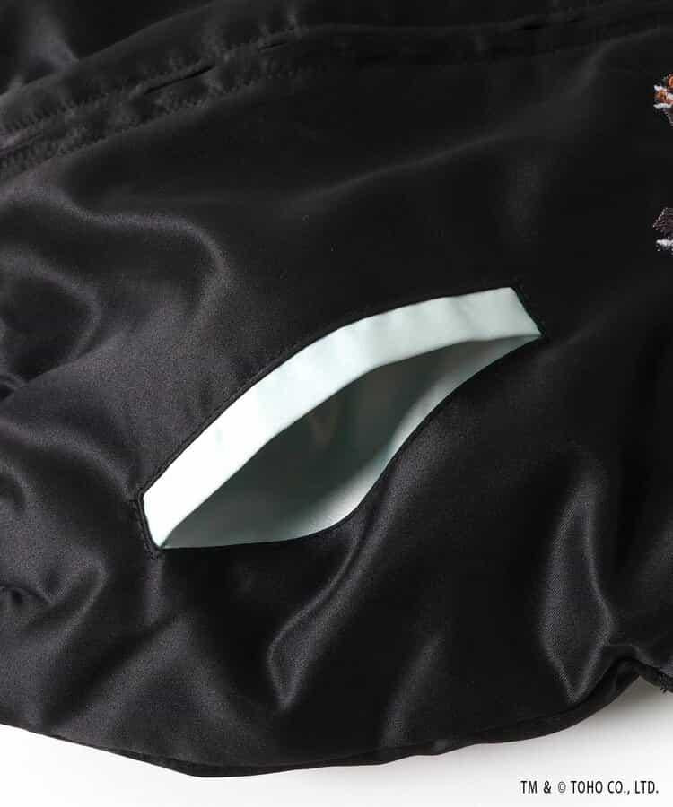 【哥斯拉】夜光刺繡可雙面穿夾克（兒童尺碼）