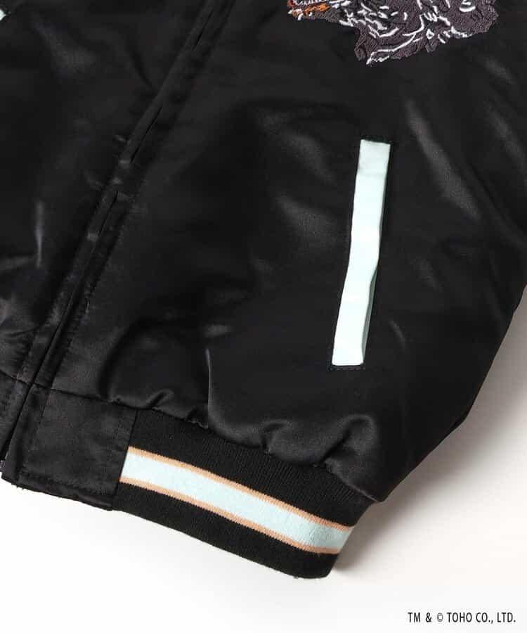 【哥斯拉】夜光刺繡可雙面穿夾克（兒童尺碼）