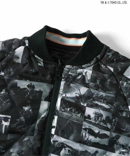 【哥斯拉】夜光刺繡可雙面穿夾克（兒童尺碼）