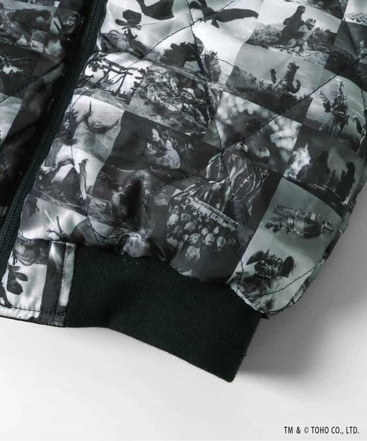 【哥斯拉】夜光刺繡可雙面穿夾克（兒童尺碼）