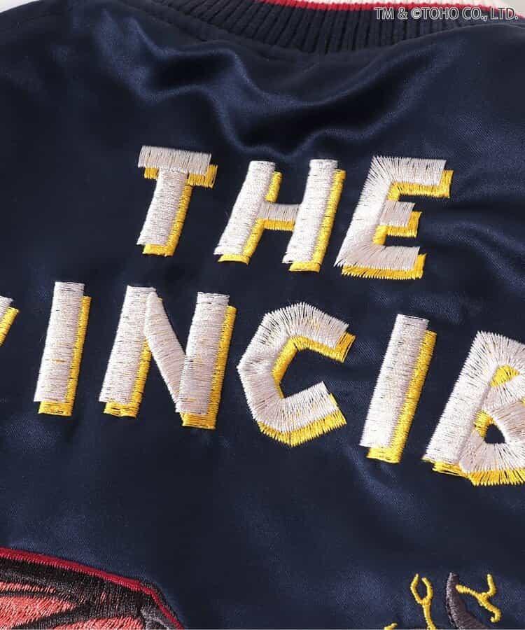 【哥斯拉】哥斯拉VS可雙面穿刺繡夾克（成人尺碼）