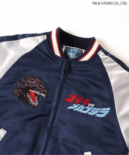 【哥斯拉】哥斯拉VS可雙面穿刺繡夾克（兒童尺碼）