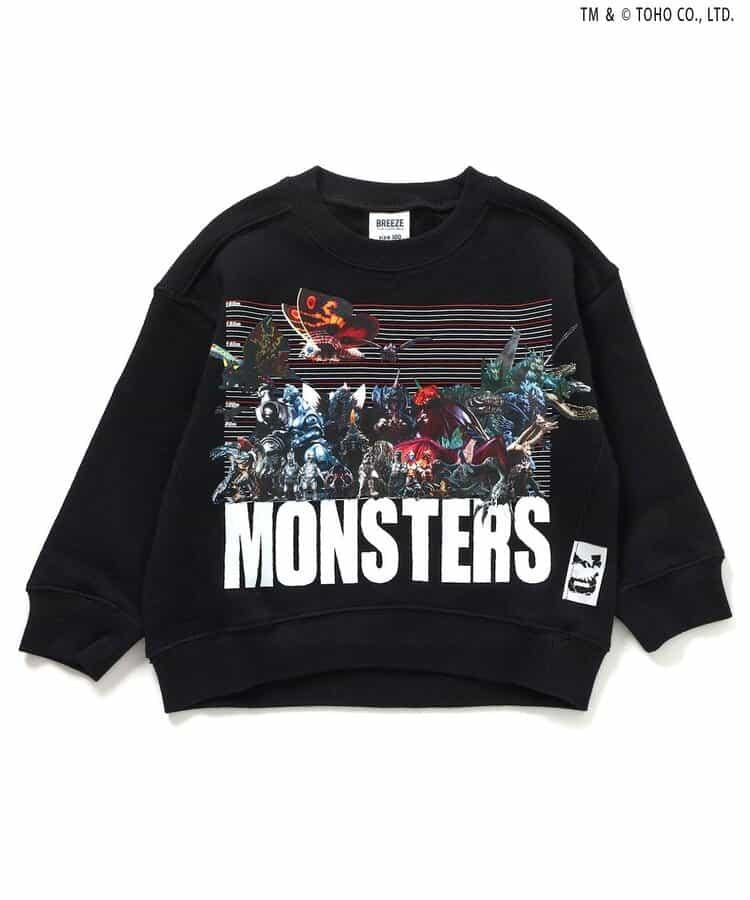 【哥斯拉】70週年歷代哥斯拉&怪獸衛衣（兒童尺碼）