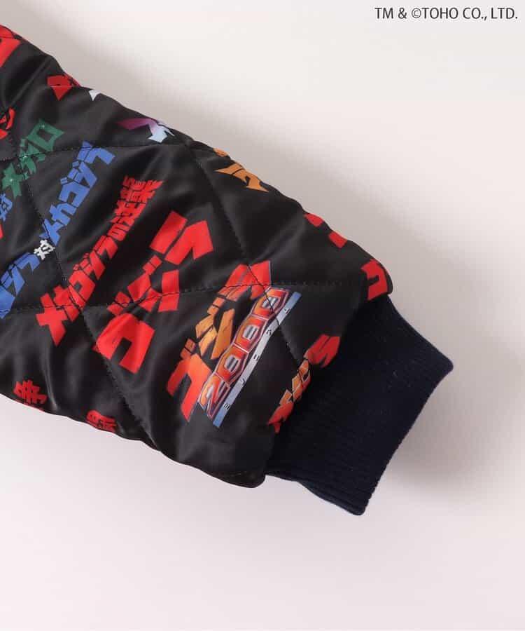 【哥斯拉】哥斯拉VS可雙面穿刺繡夾克（成人尺碼）