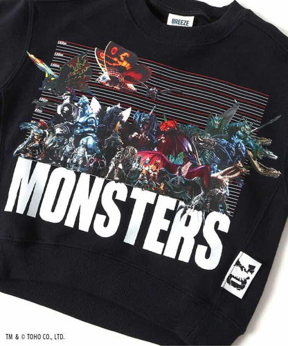 【哥斯拉】70週年歷代哥斯拉&怪獸衛衣（兒童尺碼）