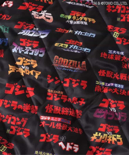 【哥斯拉】哥斯拉VS可雙面穿刺繡夾克（成人尺碼）