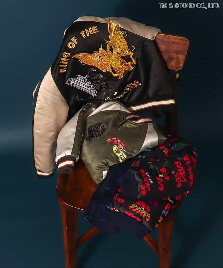 【哥斯拉】哥斯拉VS可雙面穿刺繡夾克（兒童尺碼）