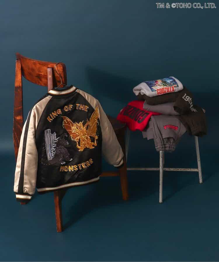 【哥斯拉】哥斯拉VS可雙面穿刺繡夾克（兒童尺碼）