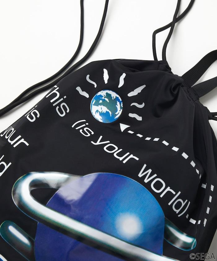特別款 SEGA SATURN/セガサターン 標誌抽繩揹包
