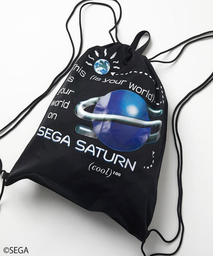 特別款 SEGA SATURN/セガサターン 標誌抽繩揹包