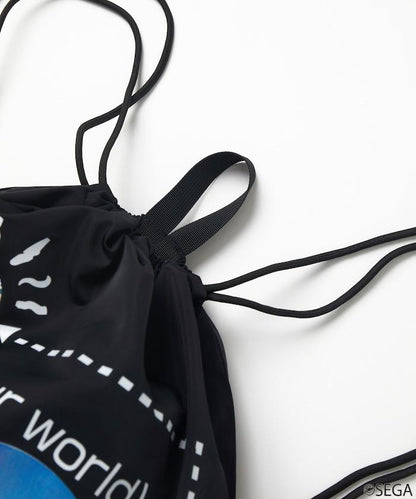 特別款 SEGA SATURN/セガサターン 標誌抽繩揹包