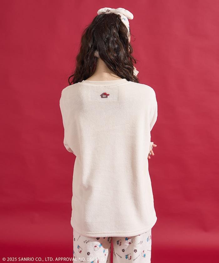 「HELLO KITTY」帶髮帶睡衣套裝