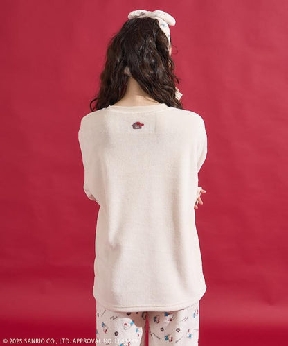 「HELLO KITTY」帶髮帶睡衣套裝