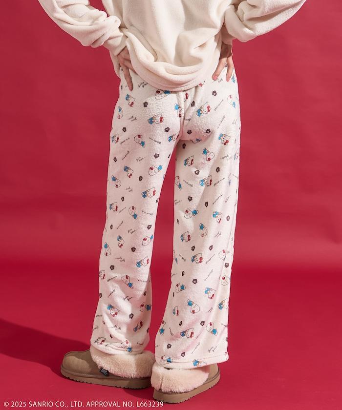 「HELLO KITTY」帶髮帶睡衣套裝