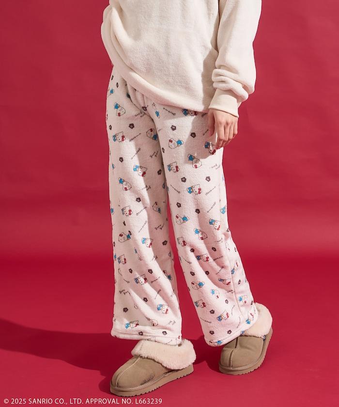 「HELLO KITTY」帶髮帶睡衣套裝