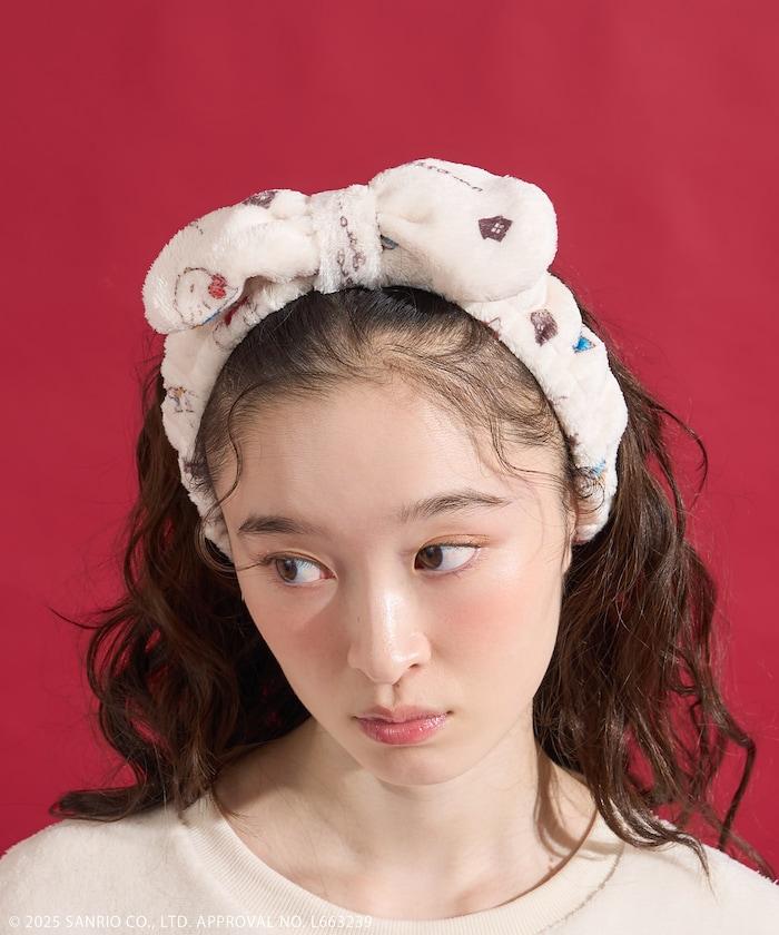 「HELLO KITTY」帶髮帶睡衣套裝