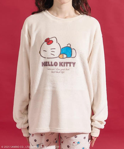 「HELLO KITTY」帶髮帶睡衣套裝