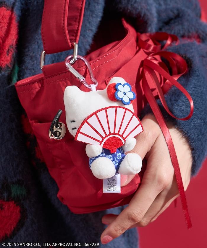 「HELLO KITTY」捉迷藏摺扇鑰匙掛件