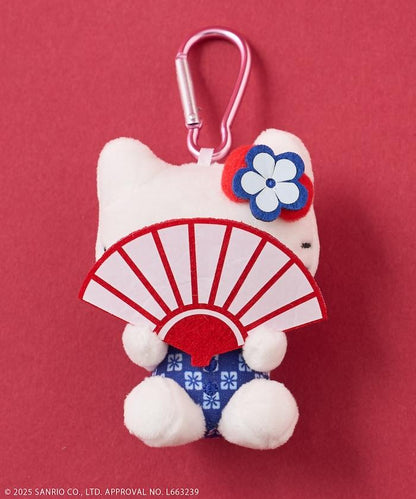 「HELLO KITTY」捉迷藏摺扇鑰匙掛件