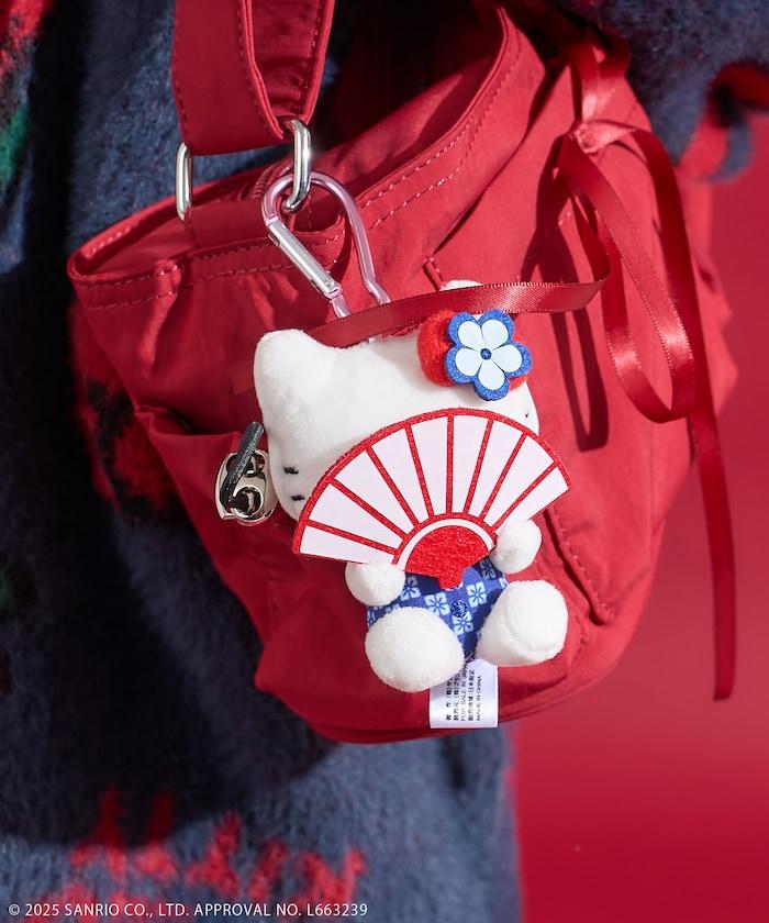 「HELLO KITTY」捉迷藏摺扇鑰匙掛件