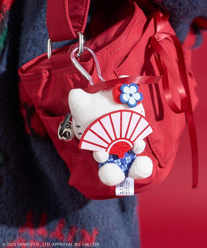「HELLO KITTY」捉迷藏摺扇鑰匙掛件