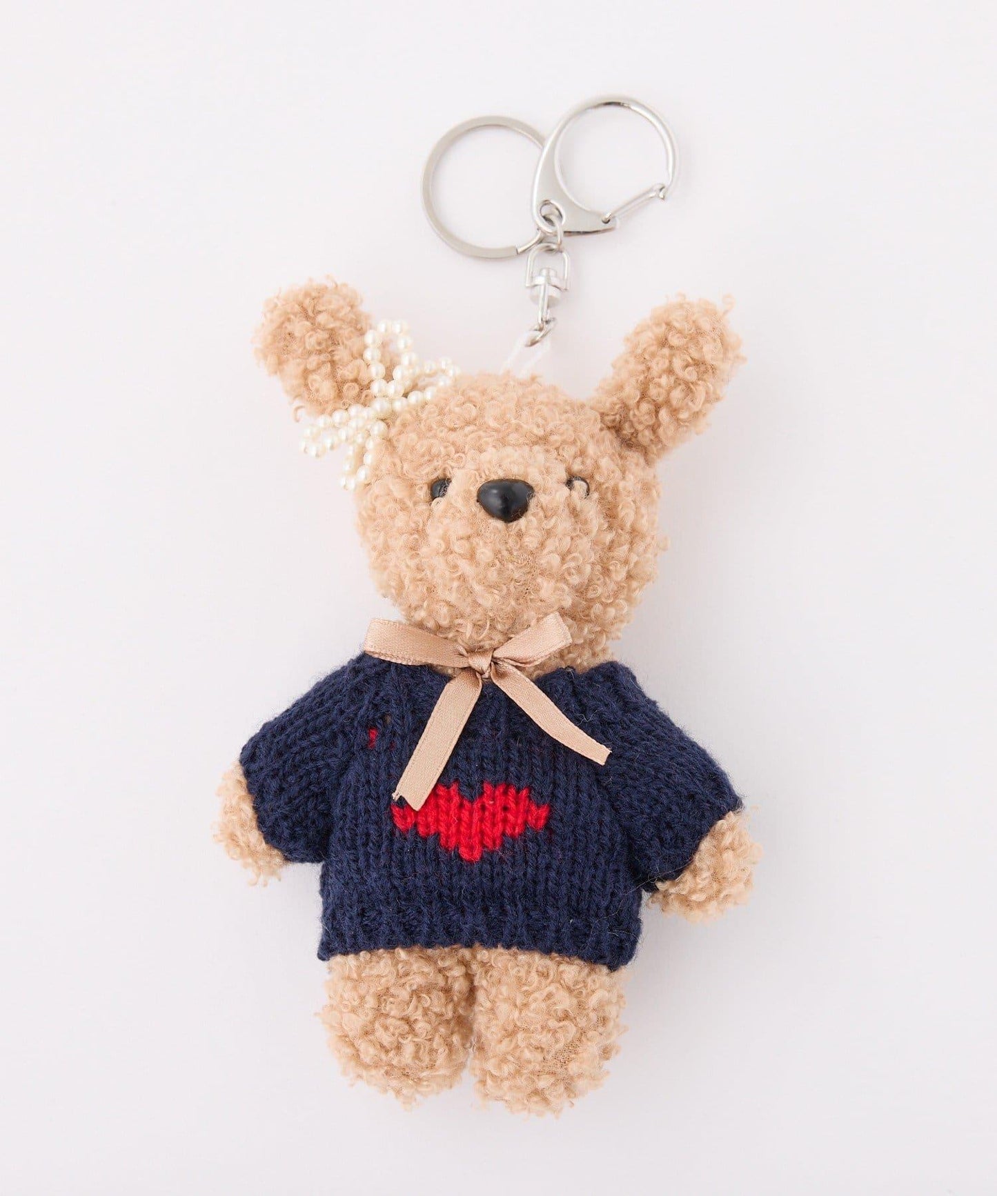 針織小熊包掛件