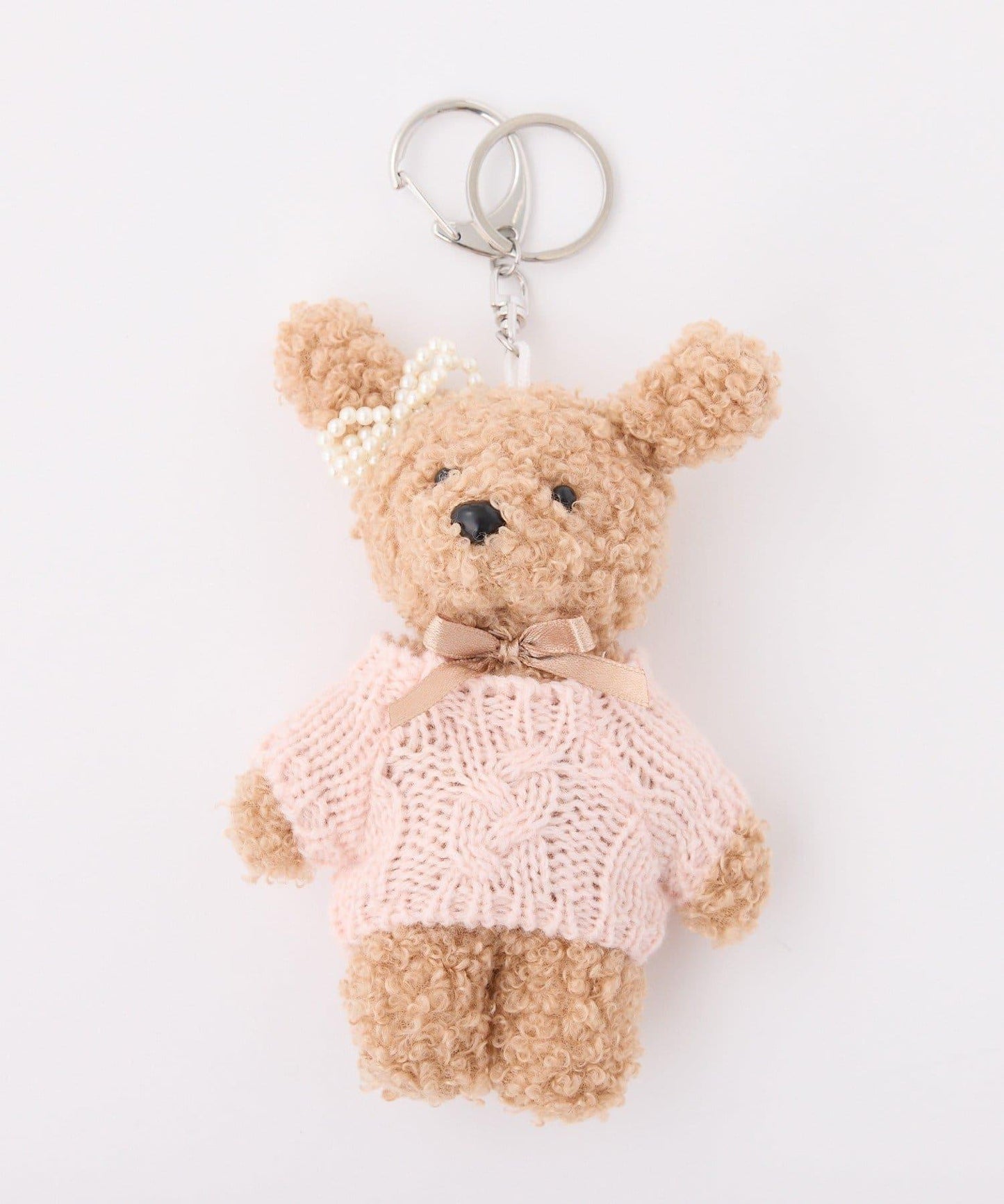 針織小熊包掛件