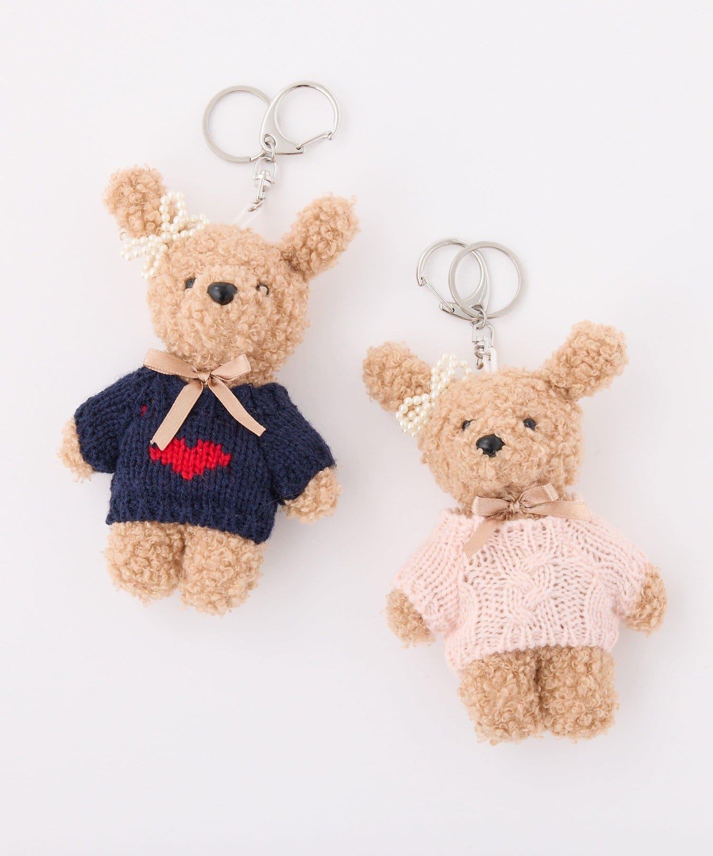 針織小熊包掛件