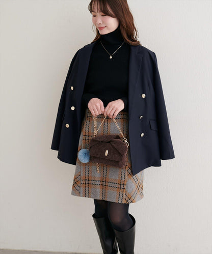 扭紋手柄迷你單肩包