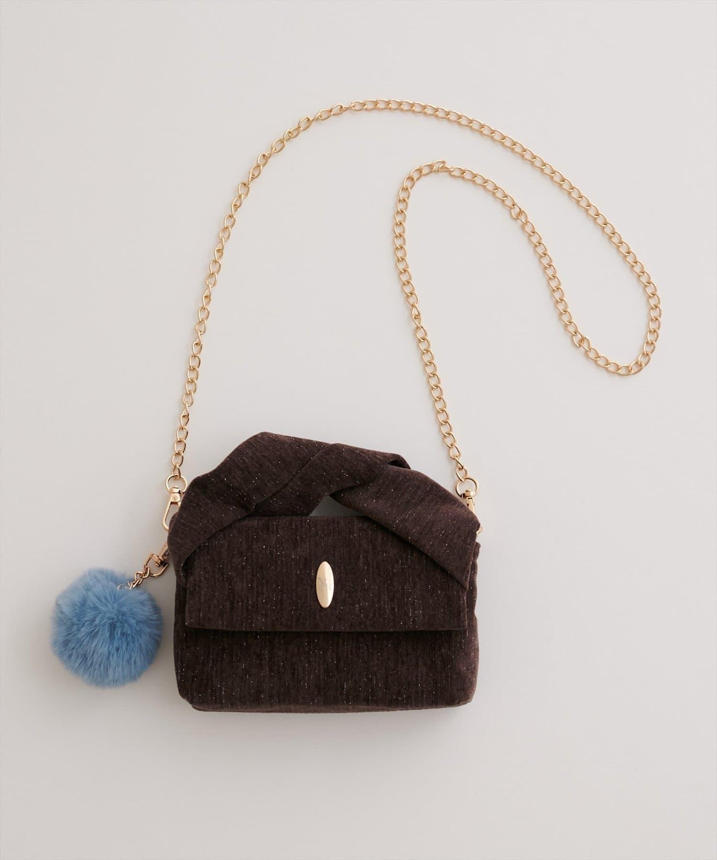 扭紋手柄迷你單肩包