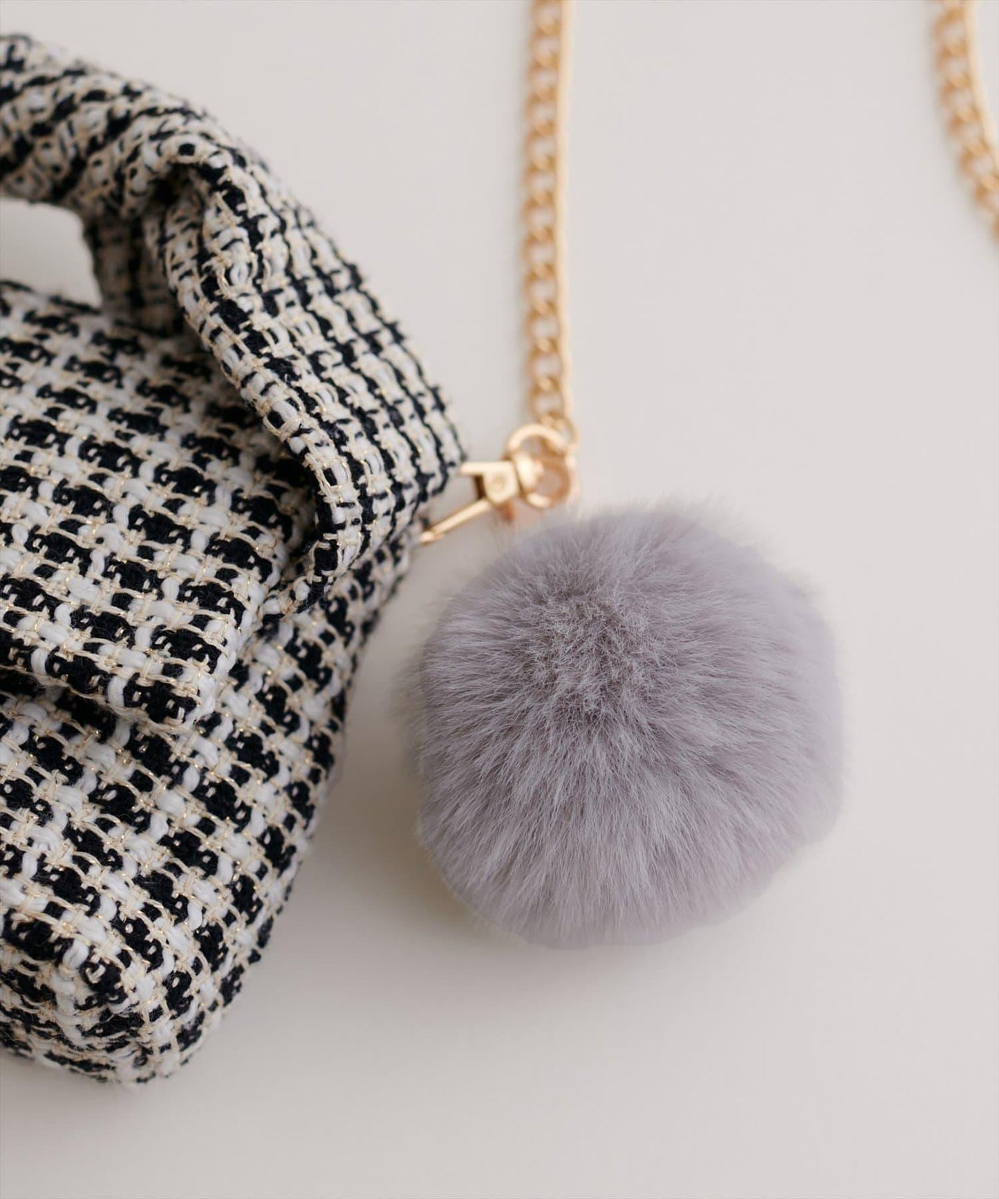 扭紋手柄迷你單肩包