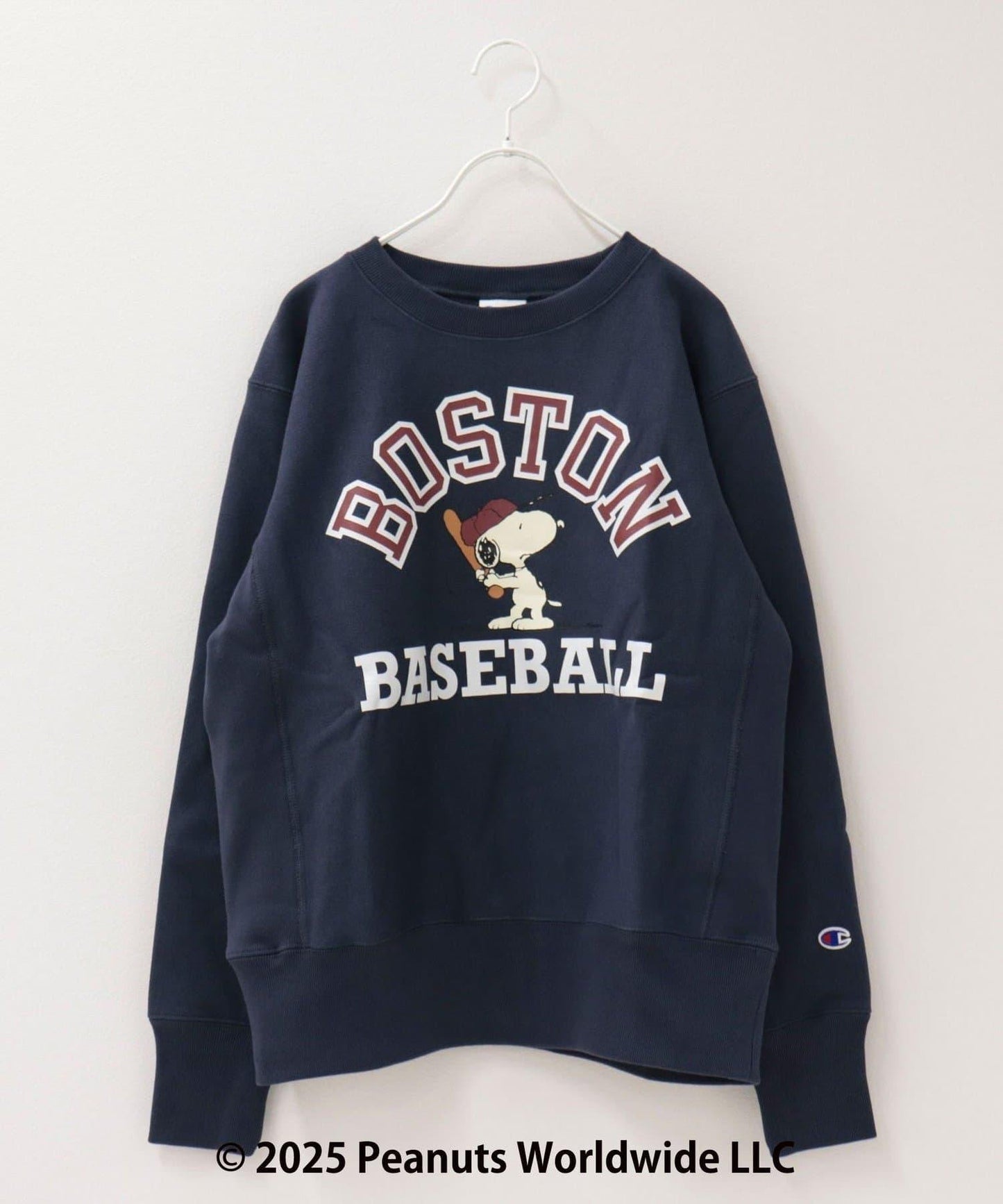 【Champion】《史努比》圓領衛衣