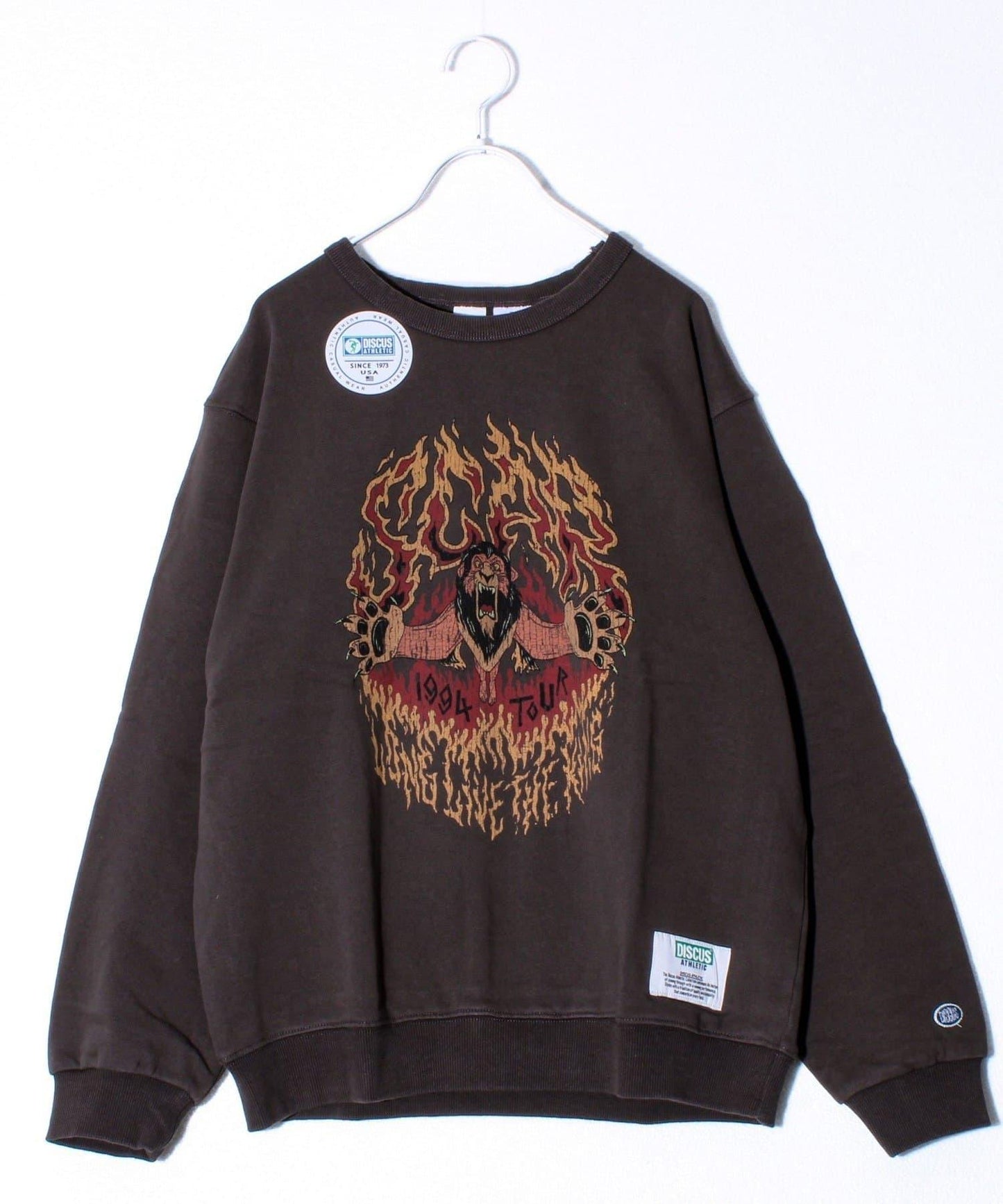 【DISCUS×《迪士尼》 Villains】復古風內刷毛衛衣