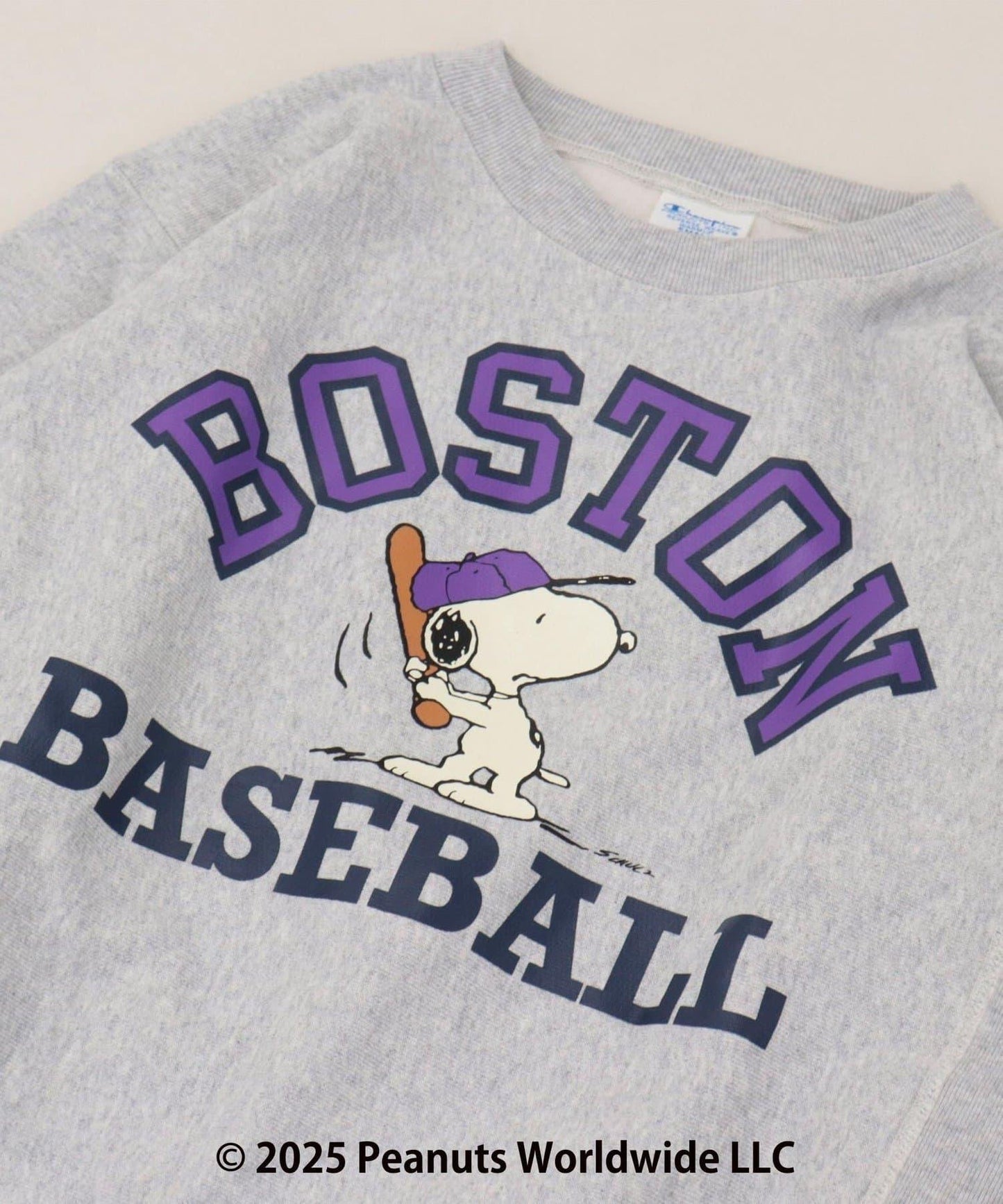 【Champion】《史努比》圓領衛衣