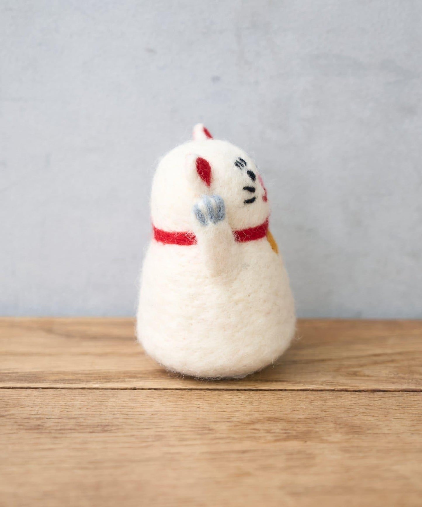 毛氈吉祥貓掛件