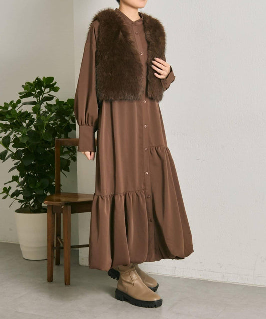 下襬氣球連衣裙【SUM1 STYLE】