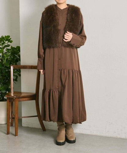 下襬氣球連衣裙【SUM1 STYLE】