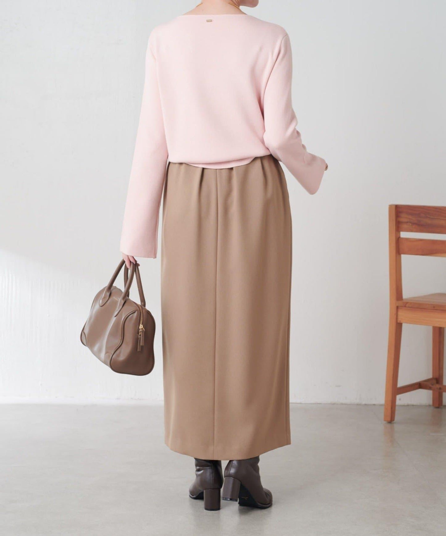 【順滑觸感】斜釦針織衫