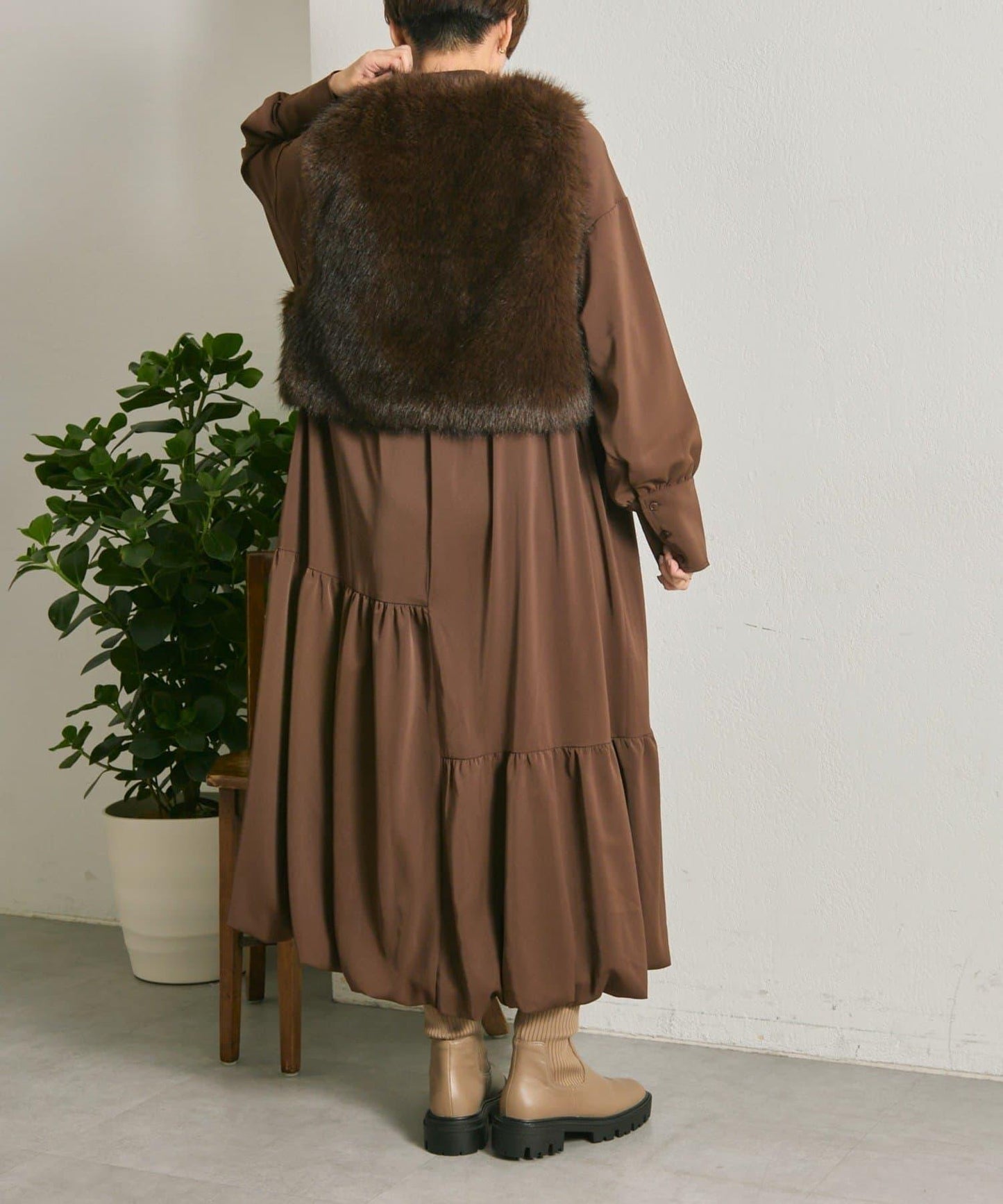 下襬氣球連衣裙【SUM1 STYLE】