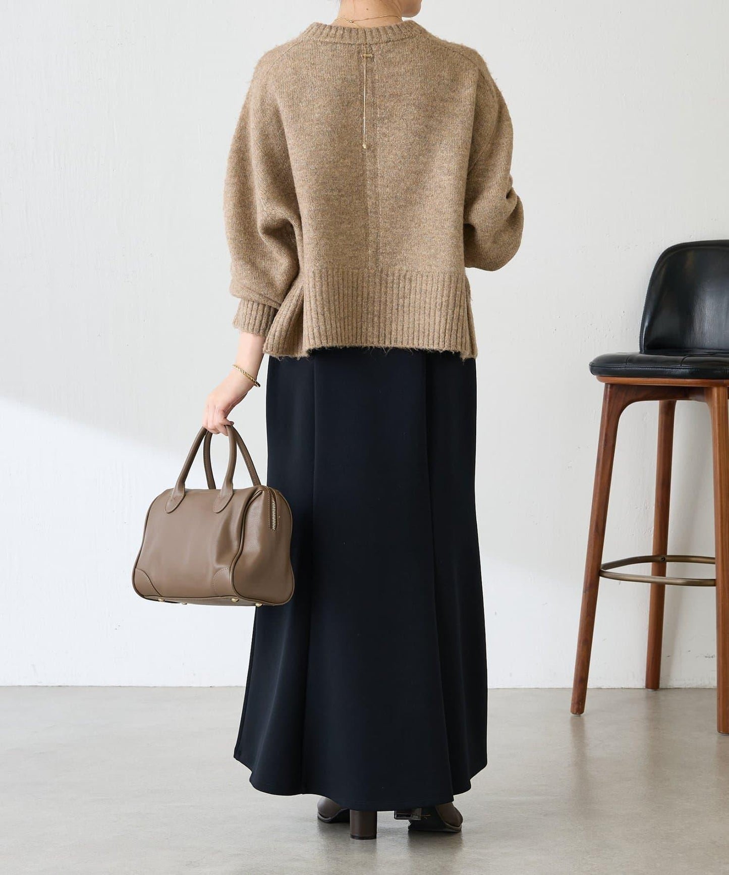 【全鬆緊腰】針織美人魚裙