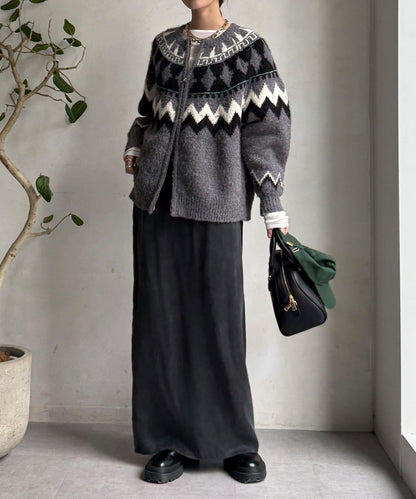 緞面直筒半身裙