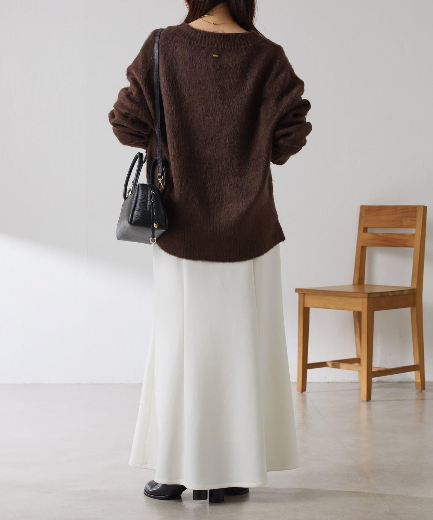 【全鬆緊腰】針織美人魚裙