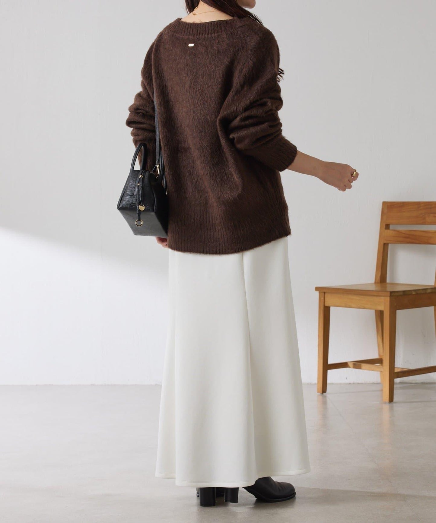 【全鬆緊腰】針織美人魚裙