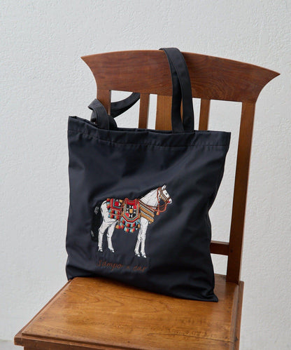 sampo×ear馬蹄形子母托特包《防潑水/B4尺寸適用》