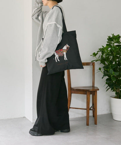 sampo×ear馬蹄形子母托特包《防潑水/B4尺寸適用》