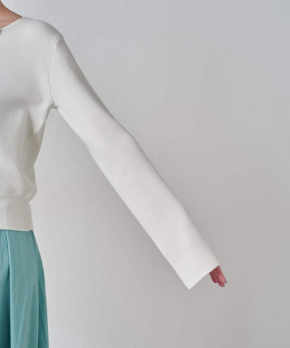 【順滑觸感】斜釦針織衫