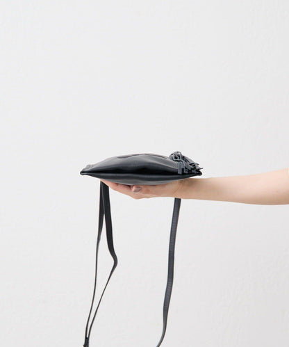 sampo×ear馬蹄形流蘇單肩包《本革/輕量150g》