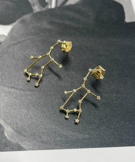 【GALENA/ガレナ】星座耳環